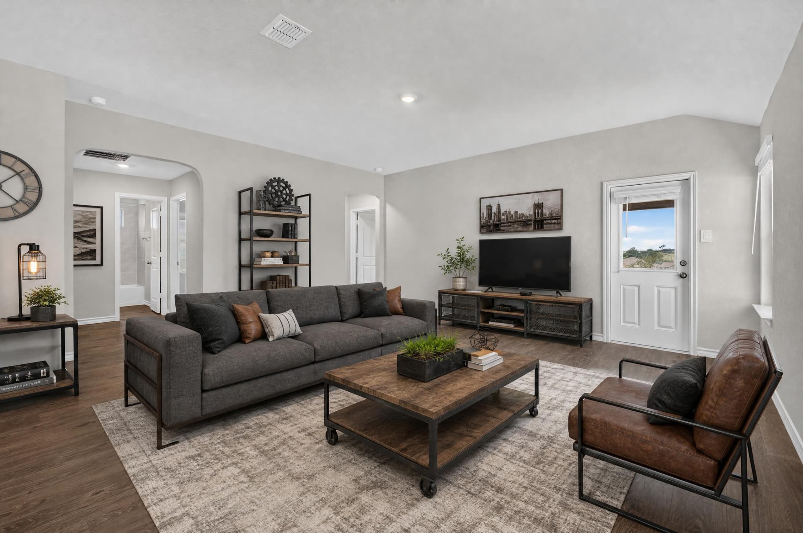 Staged Living Room